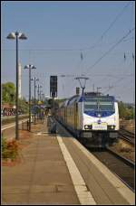 Metronom 146 534-3  Seevetal-Hittfeld  mit einem Regio nach G�ttingen am 05.09.2014 bei der Ausfahrt Uelzen