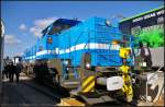 SLG G 12-SP-012 / 120 001-7 at InnoTrans Berlin 2014. Typ Vossloh G 12, Fabrik-Nr 5001919, Baujahr 2013, NVR-Nummer 92 80 4120 001-D-VL
<br><br>
Webseite: http://www.vossloh-locomotives.com/de/products_and_services/diesel-hydraulic_locomotives/g12_g18/g12_g18.html
