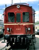 ET 85 07 bei der Ausstellung 100 Jahre elektrische Lokomtive in München-Freimann am 25-05-1979.