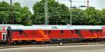 Am 12.05.2023 standen in Ulm zwei ex Packwagen der DB, jetzt bei der schweizer Centralbahn.