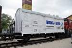 Bier Kühlwagen Grs der Adlerbrauerei Berg in Münsingen am 01.05.2014.
