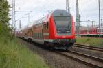 DBpzfa 766.1 am Ende des RE 5 im Rostocker Hbf.29.05.2015