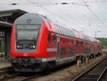 DBpzfa 766.1 als RE 93259 von Rostock Hbf nach Oranienburg kurz vor der Ausfahrt im Rostocker Hbf.20.06.2015