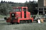 B-Diesellok in Petit Rousselle, Frankreich im September 1992.