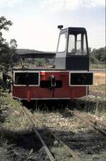 Rangiertraktor Zombi in Petite Rousselle Frakreich im September 1992.