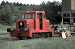 B-Diesellok Rangierlokin Petite Rousselle im September 1992.
