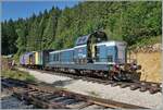 30 ANS CONI'FER /30 Jahre Coni'Fer - Für verschiedene Dienste und zur Entlastung zweier kleinerer Dieselloks erwarb die Coni'Fer von der SNCF die BB 66503. Das Bild entstand in Fontaine Ronde im frei zugänglichen Museumsbahnbereich.

15. Juli 2023