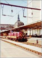 Ein Analog Bild der CFL 3605 bei einer Rangierfahrt in Luxembourg. 

13. Mai 1998