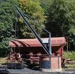 Kohleverladungsstelle in Fond-de-Gras aufgenommen am 09.09.2018.