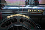 Deteilbild Dampflokomotive HSM 89  Nestor , spter NS № 1010 (NS-Baureihe 1000) am 24 Juni 2025 im Het Spoorwegmuseum (bis 2005 NSM - Nederlands Spoorwegmuseum / Niederlndischen