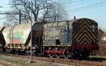 RFO 692 rangiert am 2 März mit Getreidewzagen in Oss.