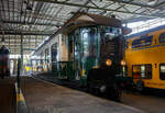 Der älteste elektrische Triebwagen der Niederlande, der ZHESM 6 mBC der Zuid-Hollandsche Electrische Spoorweg-Maatschappij (Südholländischen Elektrischen Eisenbahn-Gesellschaft),