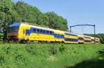 NS 7540 durchfahrt Tilburg am 26 Mai 2017.