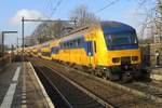 NS 7625 durchfahrt am 1 Dezember 2017 Arnhem-Velperpoort.