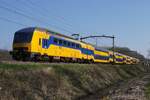 NS 7635 durcheilt am 18 März 2026 Tilburg Oude Warande.