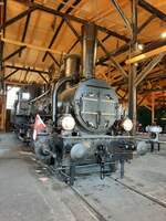 Bahnpark Augsburg Damflok Reihe SB 17a Nr.415 aus Österreich am 26.06.2022.