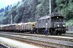 ÖBB 1080.06 in Hieflau am 14.08.1986.