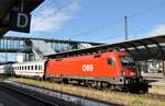 ÖBB 91 81 1116 144-7 Taurus mit IC in Ulm am 26.06.2022.