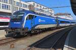 SPIRIT OF BRNO in Brno hl.n. am 19 September 2024: CD/ÖBB 1216 235 schiebt der railJet nach Praha aus brno hl.n.