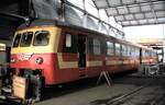 MBS Umbau eines ÖBB 4030 in den MBS Werkstätten in Schruns im März 1989.