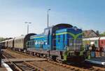 SM42-1097 steht während der Lokparade mit ex-KPEV-Donnerbuchsen ions Bahnhof von Wolsztyn am 30 April 2011. 