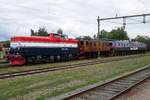 T43 235 rangiert mit ein Musaeumlokzug i ns EM G�vle am 12 September 2017.