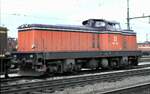 SJ T 43 Nr.257 in Hallsberg am 11.08.1985.