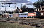 Rc 6 Nr.1419, von ASEA Baujahr 1987, in Charlottenberg am 25.08.1994 (Diascan).Die Stationierung war 1988 Hagalund.