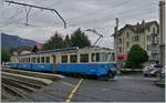 Der MOB ABDe 8/8 4002  VAUD  erreicht als Regionalzug 2332 sein Ziel Chernex.