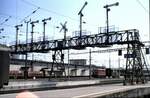SBB Formsignalbrücke in Romannshorn am 21.08.1998.