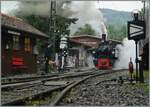 Was wäre eine Dampflok ohne richtig viel Dampf? In Chaulin verwöhnte mich die dort angekommene und zum Rangieren eingesetzte SEG G 2x 2/2 105 der Blonay Chamby Bahn mit herrlichen Szenen. 

9. Juni 2024