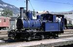 DFB Hg 2/3 Nr.6 in Chur im August 1990.