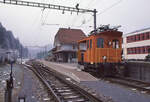 Die Station Wasen im Emmental, als sie noch einen Traktor besass.