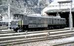 SBB Ae 8/14 Nr.11 801 in Erstfeld bei Jubil�um 100 Jahre Gotthardbahn am 22.09.1981.
