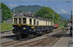 Festival Suisse de la vapeur (Schweizer Dampffestival 2025) - nach dem der MOB DZe 6/6 2002 der Blonay -Chamby Bahn mit ihrem Zug in Blonay angekommen ist, wird rangiert um den Zug wieder nach Chaulin zurück zu bringen. 

9. Juni 2025
