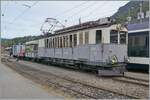 Les chemins de fer disparus - Die verschwundenen Bahnen (LLB 1915- 1967)

Der Leuk Leukerbad Bahn (LLB) Triebwagen mit der Anschrift ABFe 2/4 N° 10 der Blonay Chamby Bahn steht mit seinem Museumszug N° 1009 nach Chaulin in Blonay zur Abfahrt bereit. 

13. September 2025