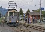 Les chemins de fer disparus - Die verschwundenen Bahnen (LLB 1915- 1967)

Der Leuk Leukerbad Bahn (LLB) Triebwagen mit der Anschrift ABFe 2/4 N° 10 der Blonay Chamby Bahn hat mit seinem Museumszug N° 1006 von Chaulin kommend, Blonay erreicht.

13. September 2025