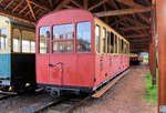 Chemin de Fer Forestier d'Abreschviller : Der WAB Wagen 29, heute im Schuppen von Abreschviller abgestellt.