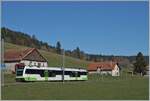 Der neue TransN cmn ABe 4/8 N° 10 ist bei Les Coeudres als R22 auf dem Weg von Les Ponts de Martel nach La Chaux de Fonds. 

28. Okt. 2024  