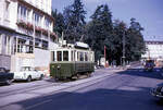 Berner Be 2/2 als Regelkurse am 28.September 1969: Wagen 47 in der Belpstrasse beim Kocherpark.