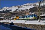 Da die Strecke Le Spey - Les Diablerets zum Aufnahme Zeitpunkt nur im Inselbetrieb gefhrt wurde und auch im Inselbetrieb Schnee gerumt werden muss, vermute ich, dass in der Not nun der ASD BDe 4/4