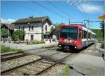 Der SBB Bem 4/6 000 hat den Halt Russin verlassen und wird in wenigen Minuten am Ziel seiner Fahrt in La Plaine ankommen. 

5. August 2008