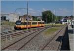 Der O-C Be 4/8 N� 3 (94800 450 003-9 D-TVYS) verl�sst als R11 Charvornay in Richtung Orbe.