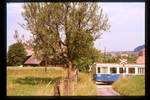 Ehemalige Vereinigte Bern-Worb-Bahnen VBW, Bern Kornhausplatz - Bolligen - Worb-Linie: Steuerwagen BDt 81 auf der einstigen Linie zwischen Ittigen und Wankdorf Stadion.