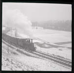 Die Gaswerkbahn Bern mit ihrer Dampflok von 1908.