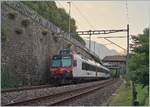 Zur Linderung der seit dem Fahrplanwechsel 1917/18 abhanden gekommen Anschlüsse in Lausanne, verkehrt zu Zeiten in der Gegenlastrichtung ein SBB RABe 560 Domino als IR von Lausanne nach