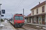 Frasne, Endstation des RE / TER von Neuchâtel - hier besteht Anschluss an und vom TGV nach Paris.