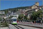 Der TransN Be 4/8 32 erreicht als Regionalzug R 15 5675 von Boudry kommend sein Ziel Neuchâtel Place Pury Littorail. 

7. August 2025