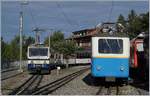 125 Jahre Rochers de Naye Bahn 1897 - 2017: Noch bevor die Feierlichkeiten zum Jubiläum 125 Jahre Rochers de Naye Bahn mit einer live kommentierten Fahrzeugparade in Glion stattfanden gab es dort