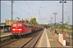 DB Schenker 151 085-8 mit Tanoos-Wagen am 05.09.2014 durch Uelzen